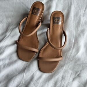 DV by Dolce Vita Brown Heeled Sandals